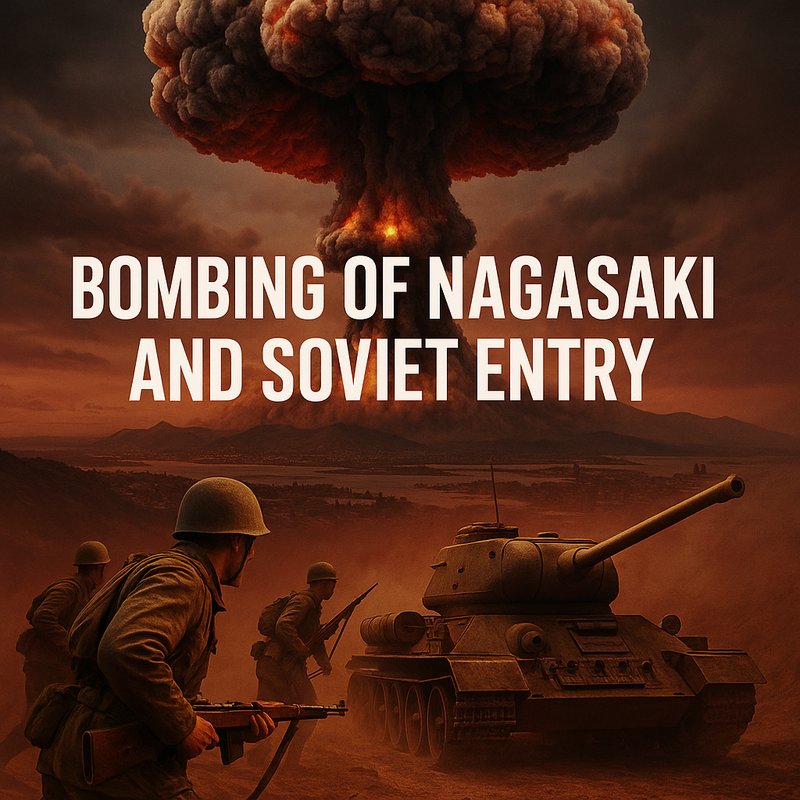 The Bombing of Nagasaki and Soviet Entry