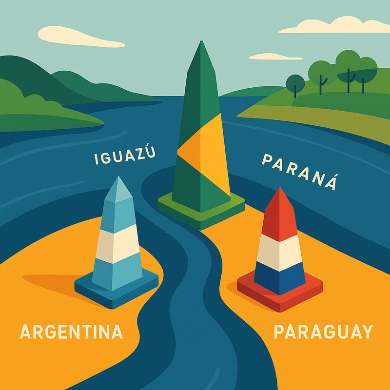 The Capital of Three Countries: The Triple Border
