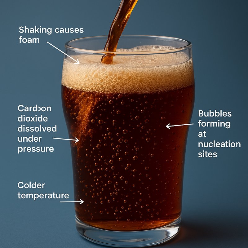 The Carbonation of Soft Drinks