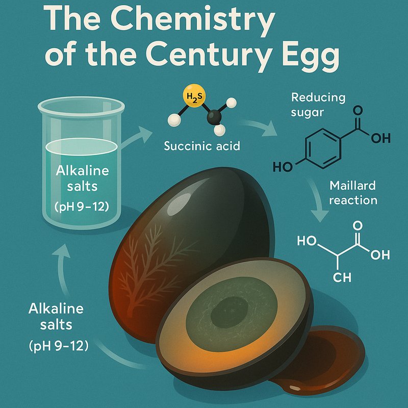 The Chemistry of the Century Egg