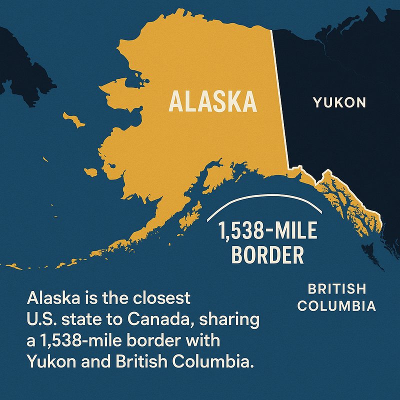 The Closest State to Canada