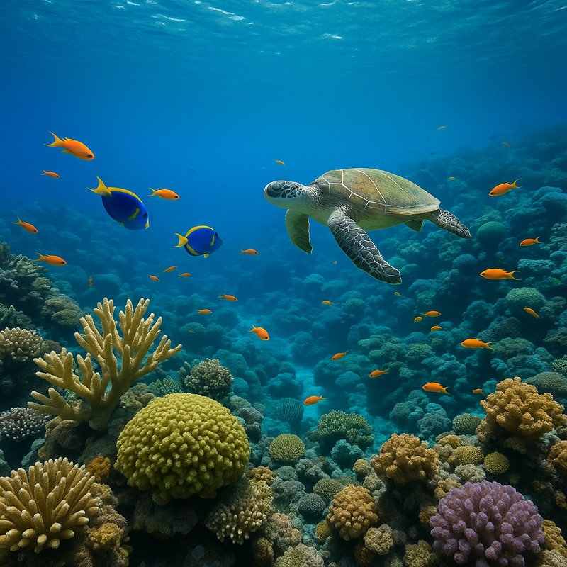 The Coral Sea: Home to the Great Barrier Reef