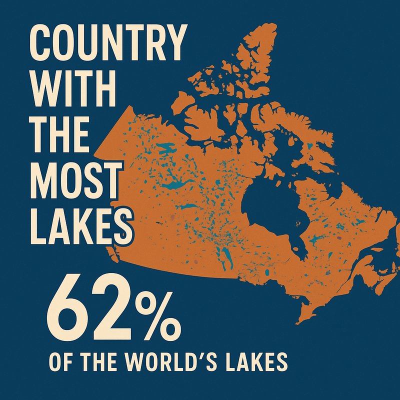 The Country with the Most Lakes