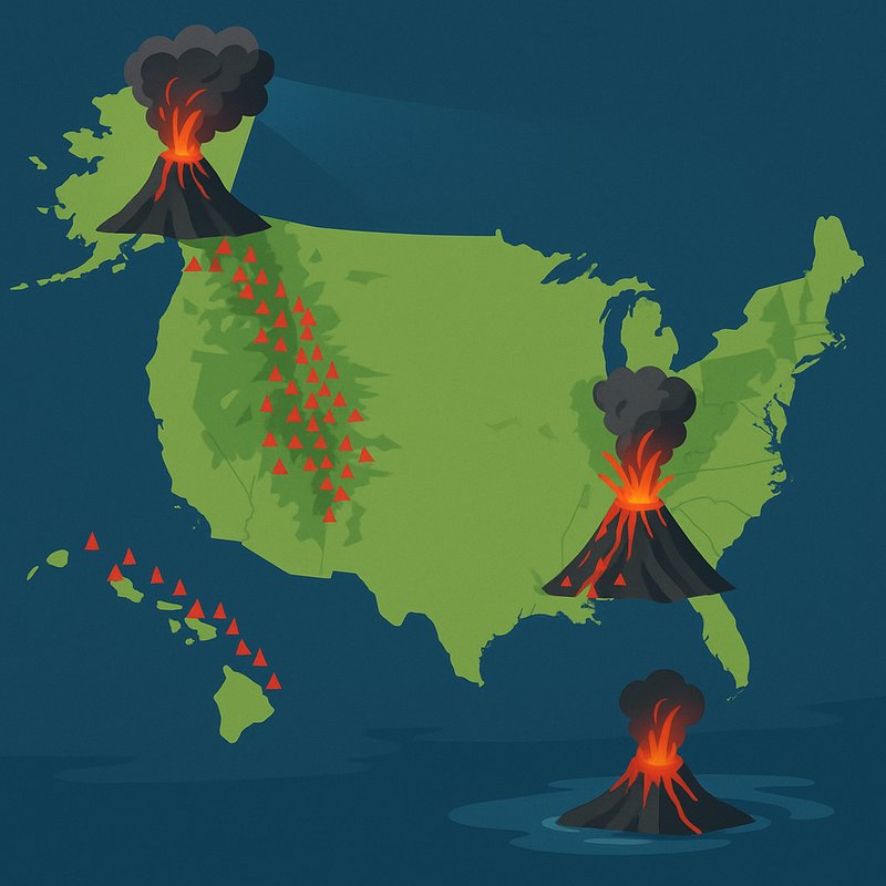The Country with the Most Volcanos