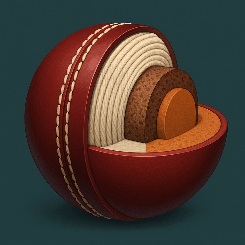 The Cricket Ball's Core