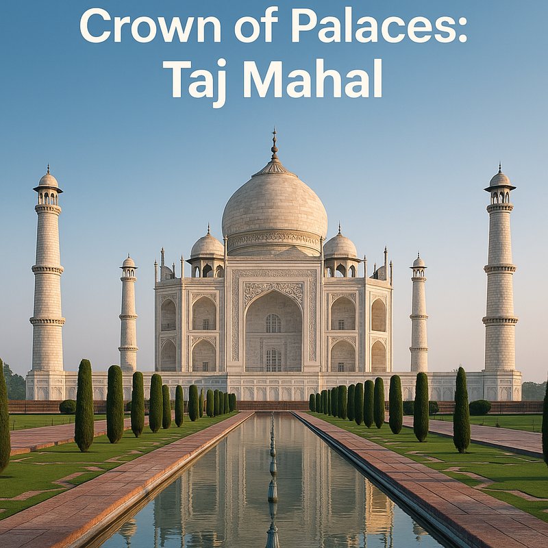 The Crown of Palaces: Taj Mahal