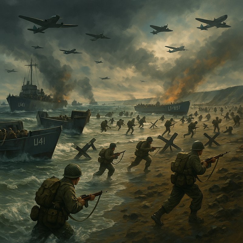 The D-Day Invasions (Operation Overlord)