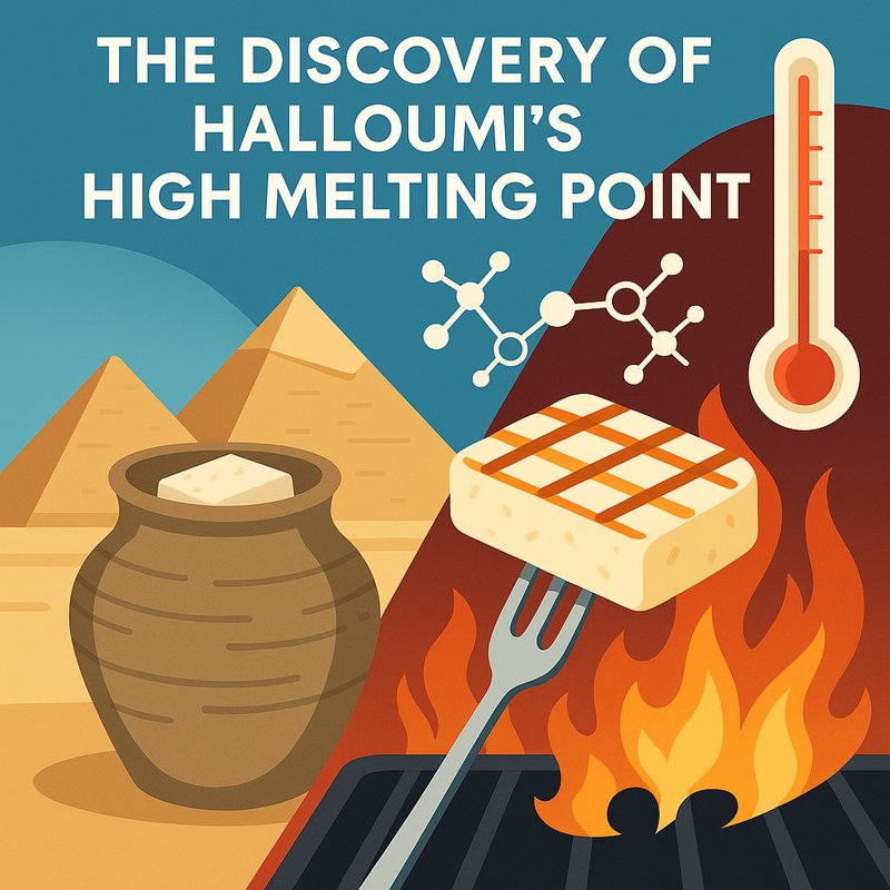The Discovery of Halloumi's High Melting Point