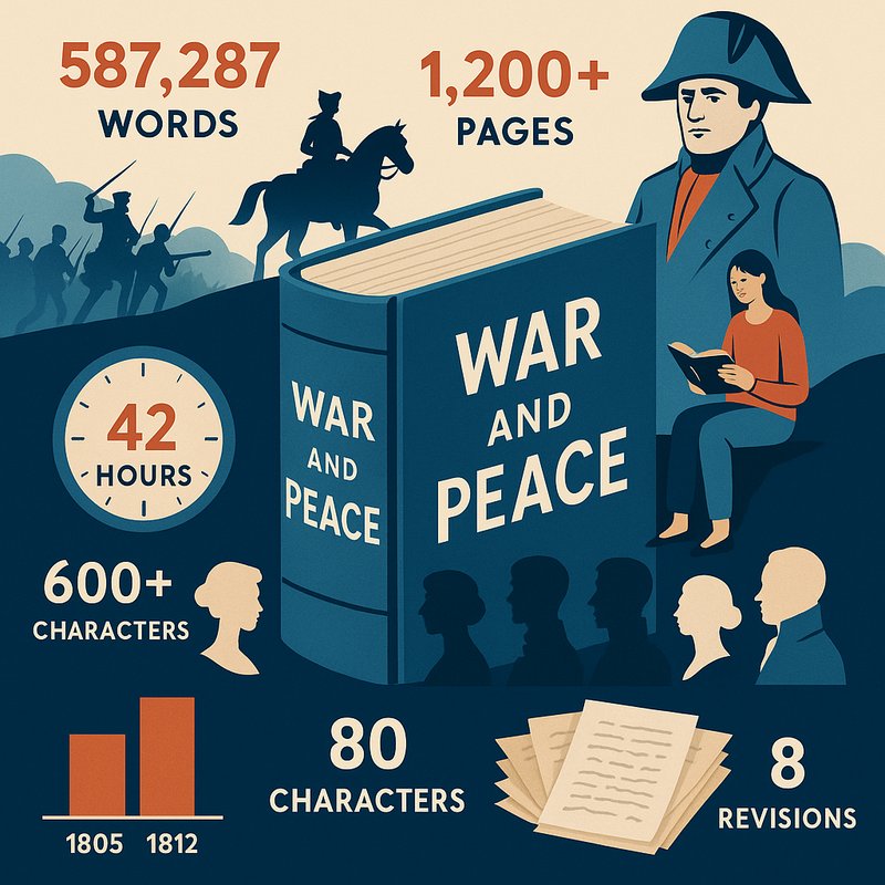 The Epic Scale of War and Peace