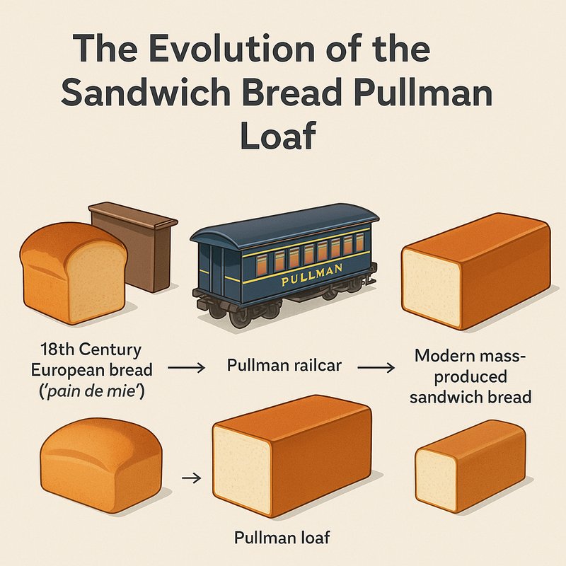 The Evolution of the Sandwich Bread 'Pullman' Loaf