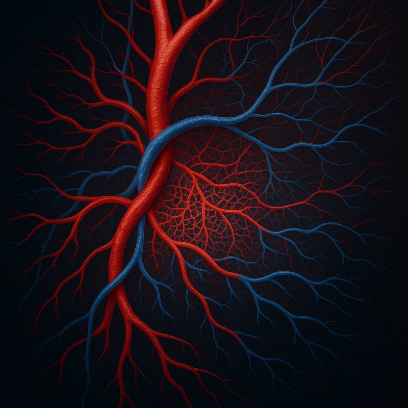 The Extensive Network of Blood Vessels