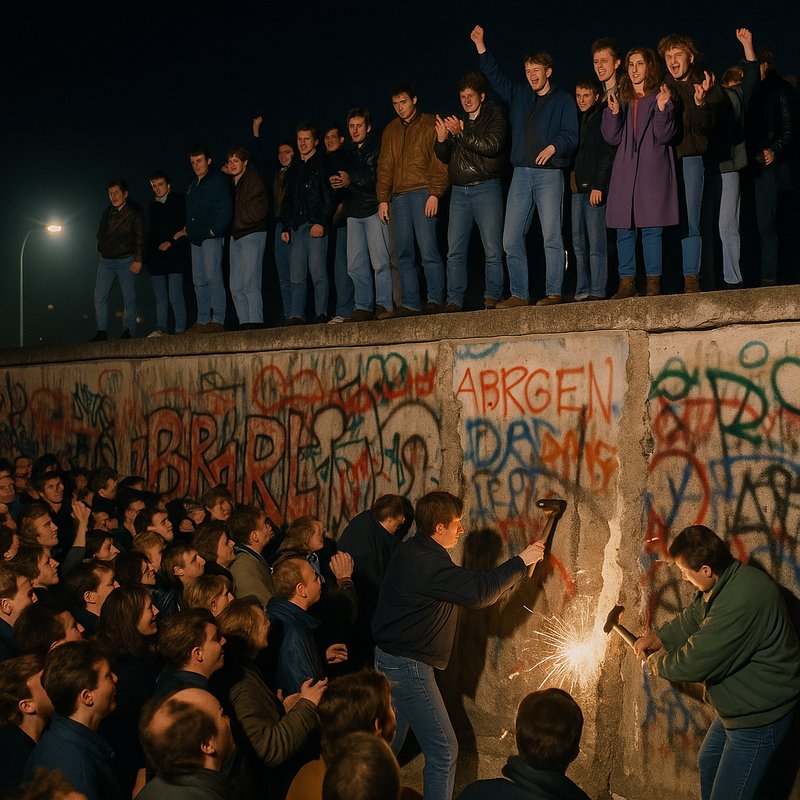 The Fall of the Berlin Wall