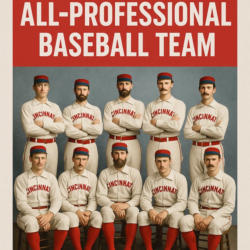 The First All-Professional Baseball Team