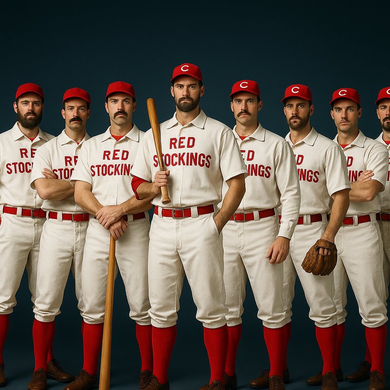 The First American Pro Baseball Team