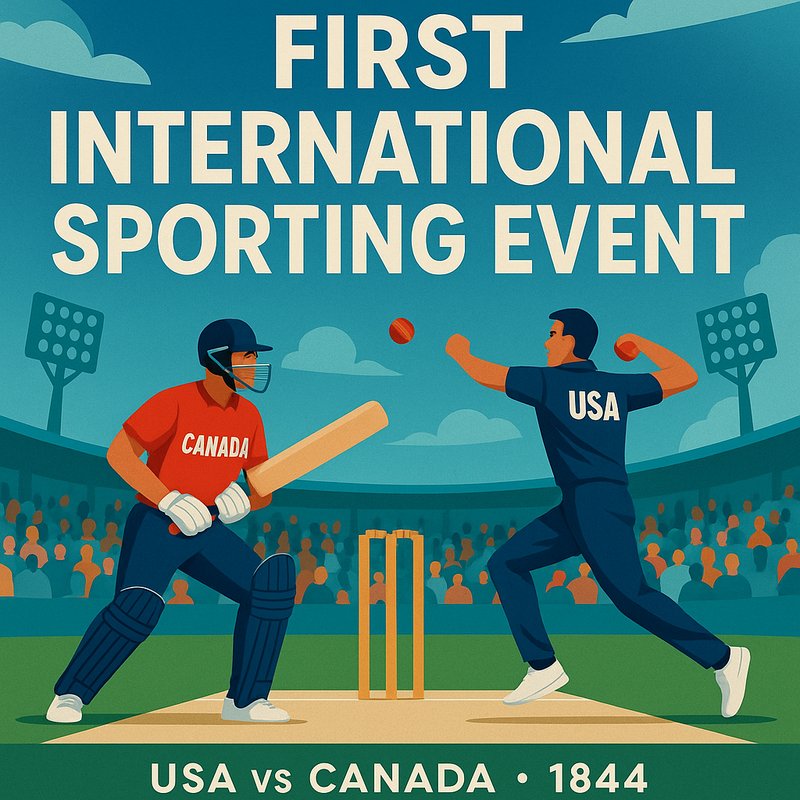 The First International Sporting Event