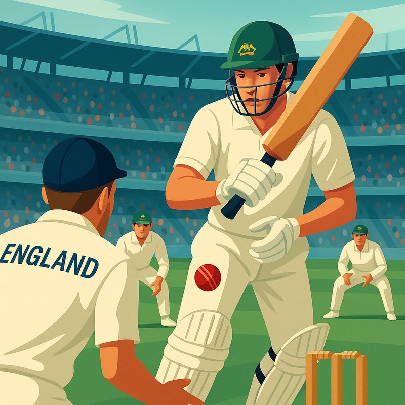 The First Official Cricket Test Match