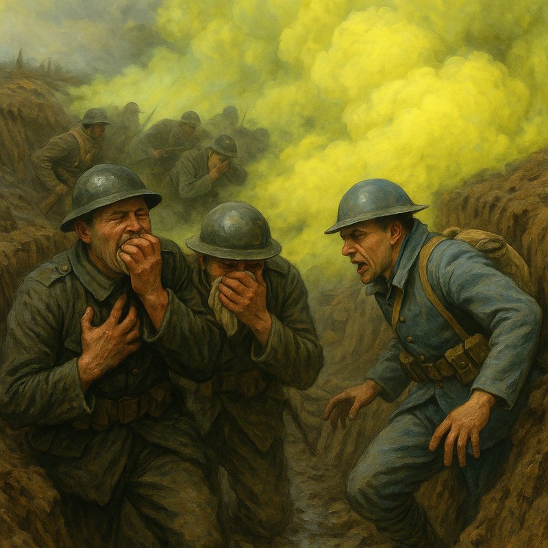The First Use of Poison Gas at Ypres