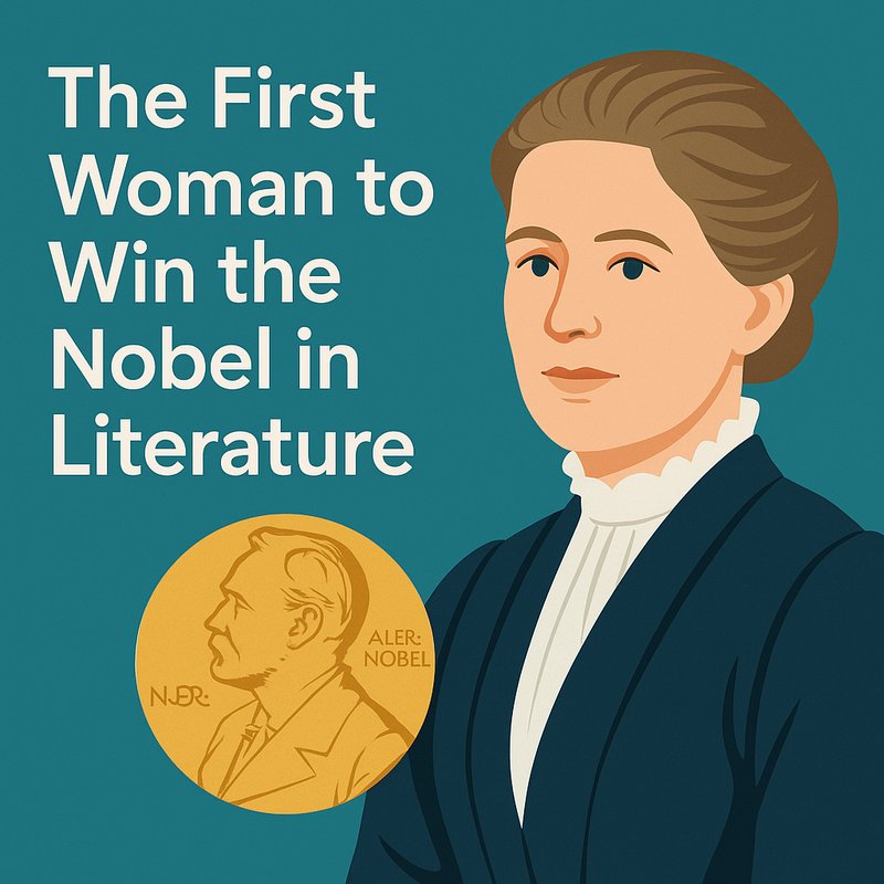 The First Woman to Win the Nobel in Literature