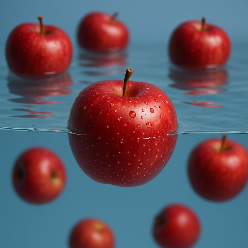 The Floating Ability of Apples