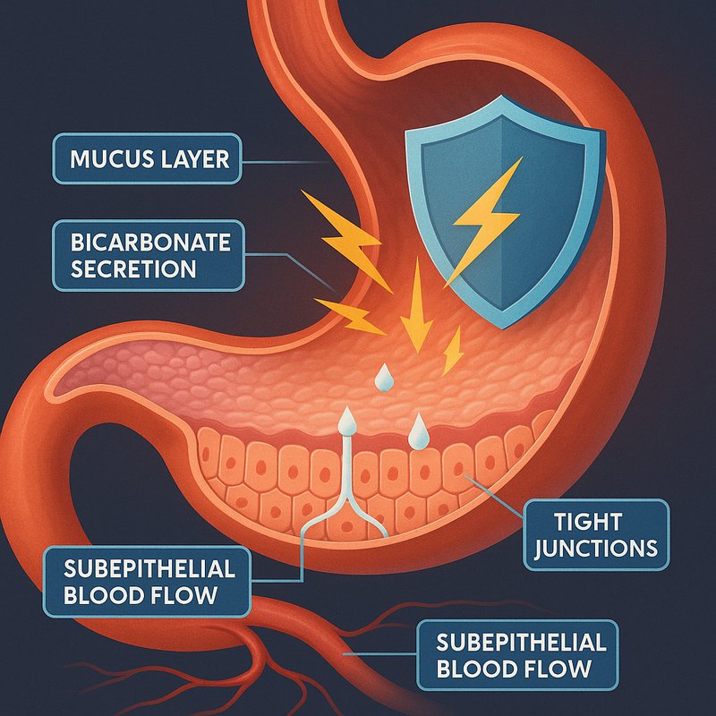 The Gastric Mucosa: Stomach Protection