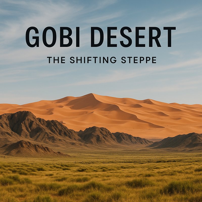 The Gobi Desert: The Shifting Steppe