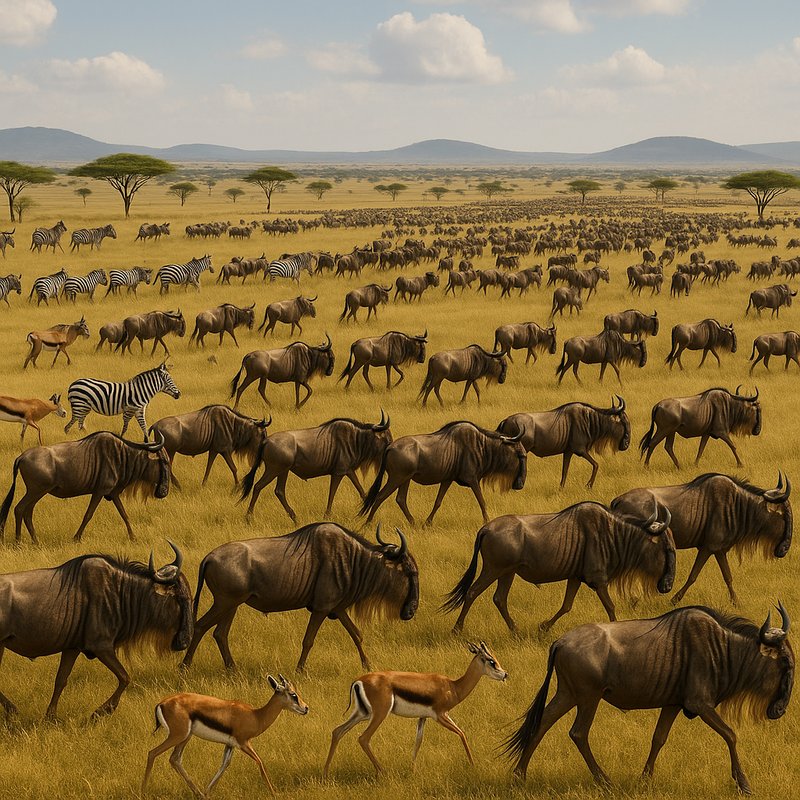 The Great Migration of the Serengeti