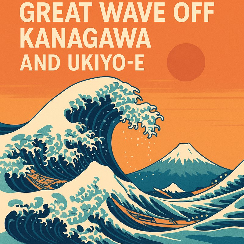 The Great Wave off Kanagawa and Ukiyo-e
