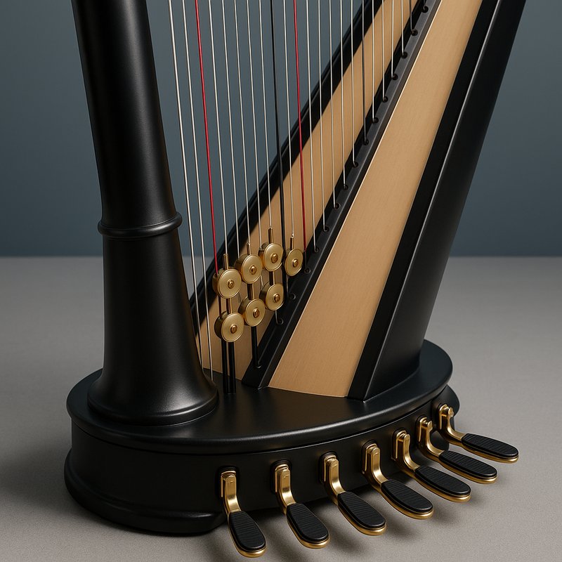 The Harp’s Double-Action Pedals