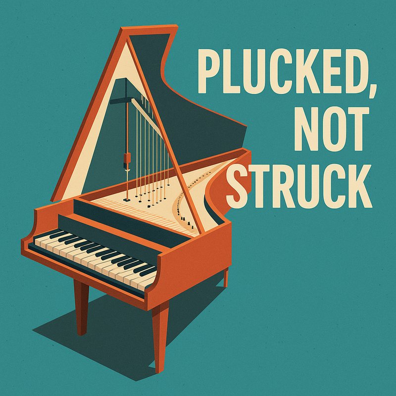 The Harpsichord: Plucked, Not Struck