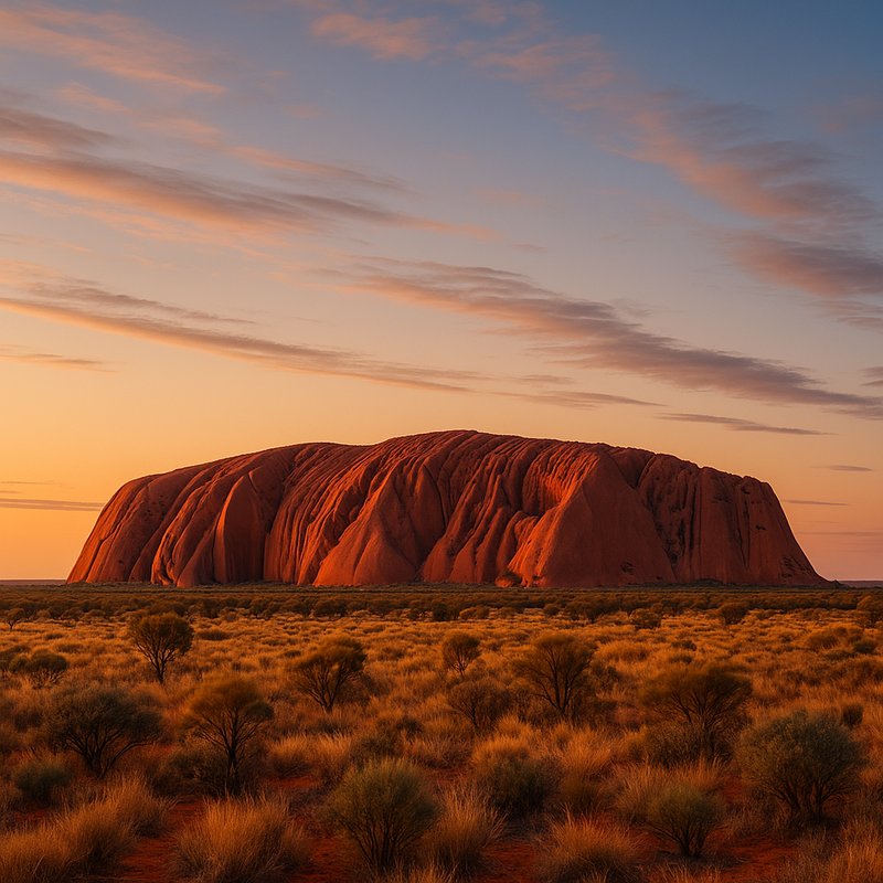 The Heart of the Outback: Uluru