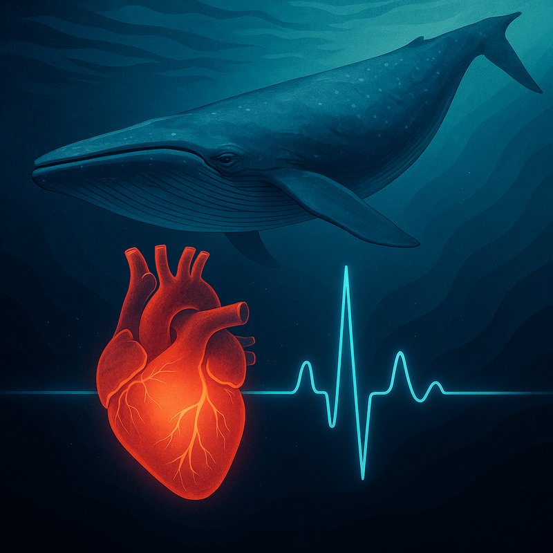 The Heartbeat of the Blue Whale