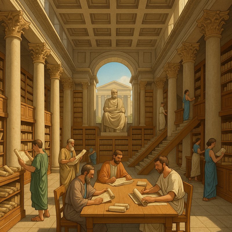 The Hellenistic Library of Alexandria