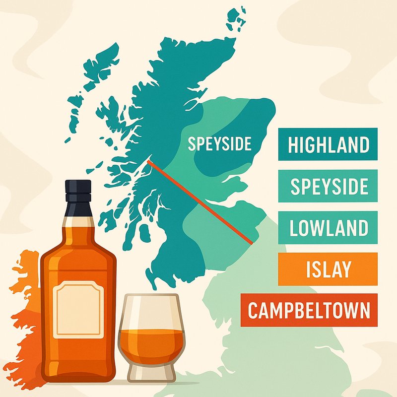 The History of the Scotch Whisky Regions