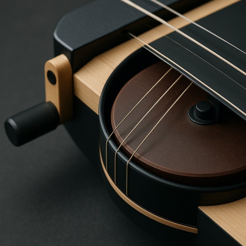 The Hurdy-Gurdy's Resin Wheel