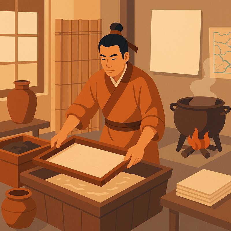 The Invention of Paper in the Han Dynasty