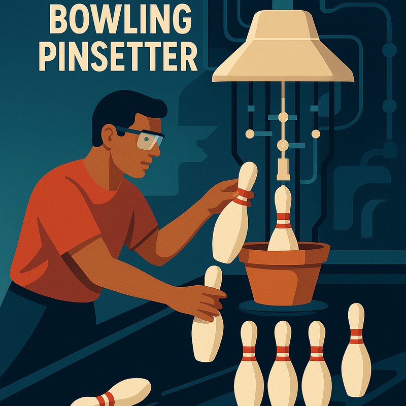 The Invention of the Bowling Pinsetter