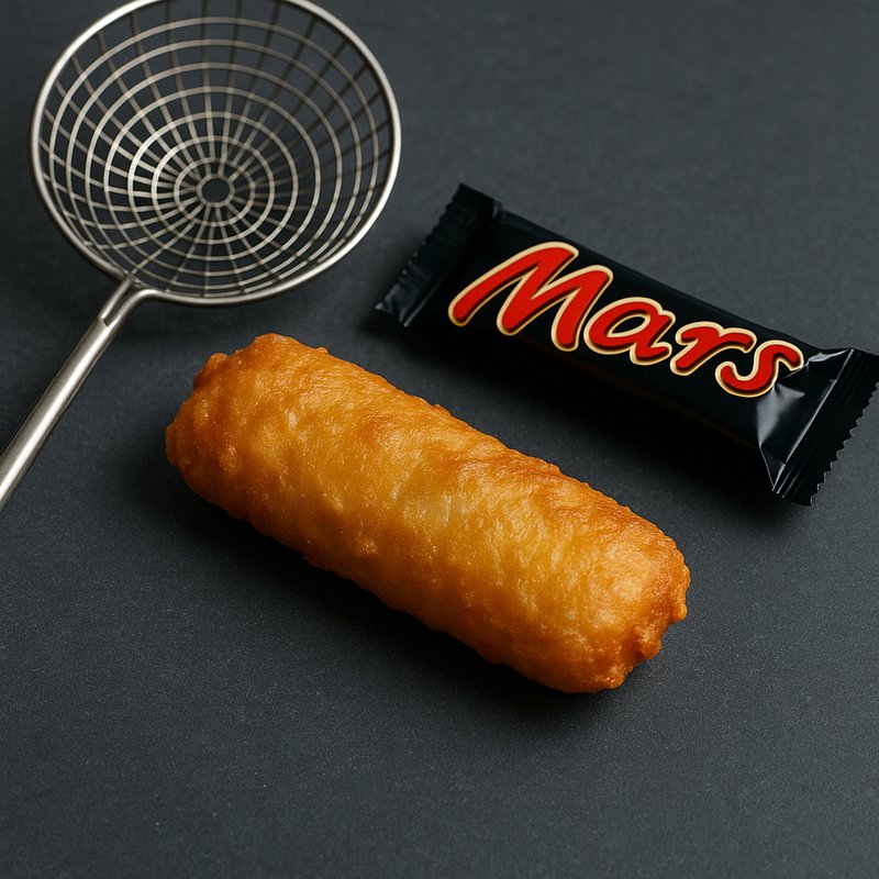 The Invention of the Fried Mars Bar