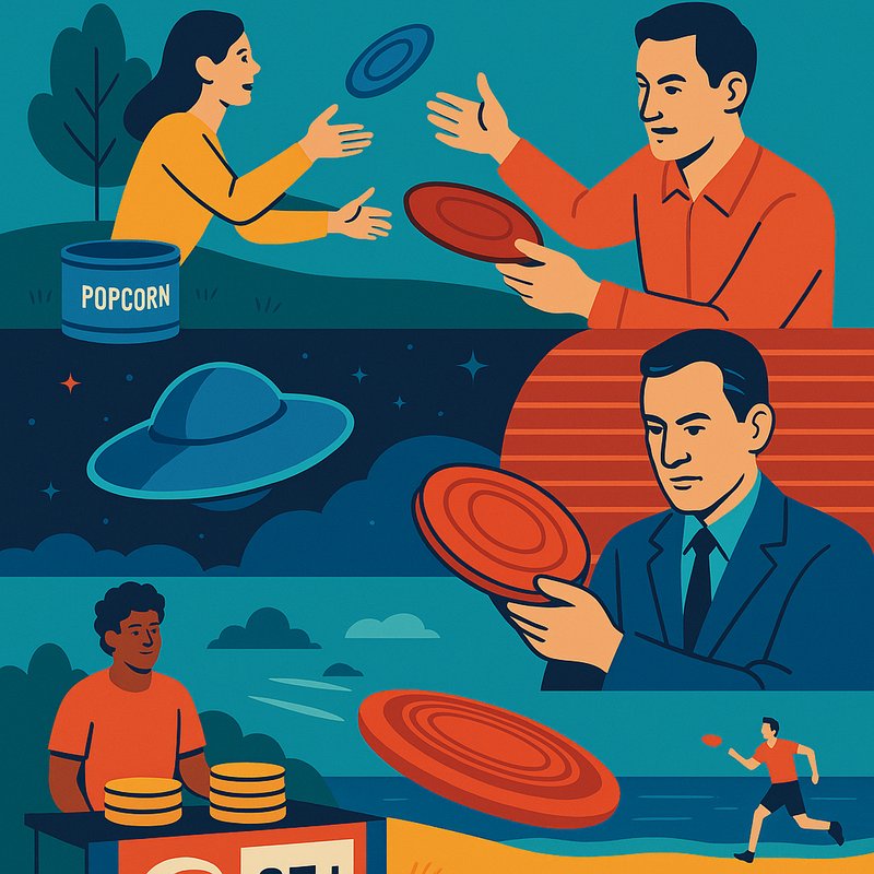 The Invention of the Frisbee