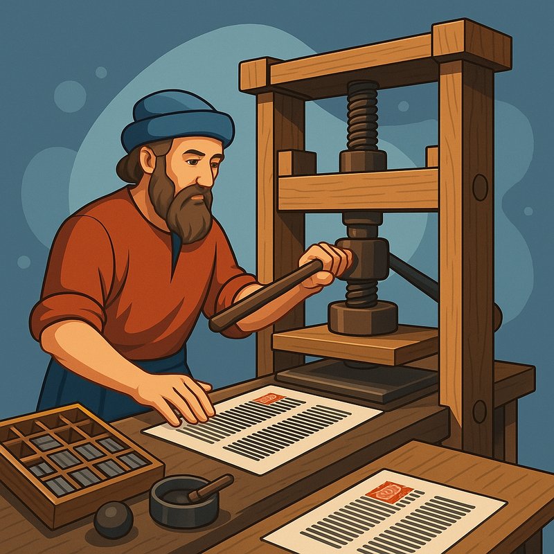 The Invention of the Gutenberg Press