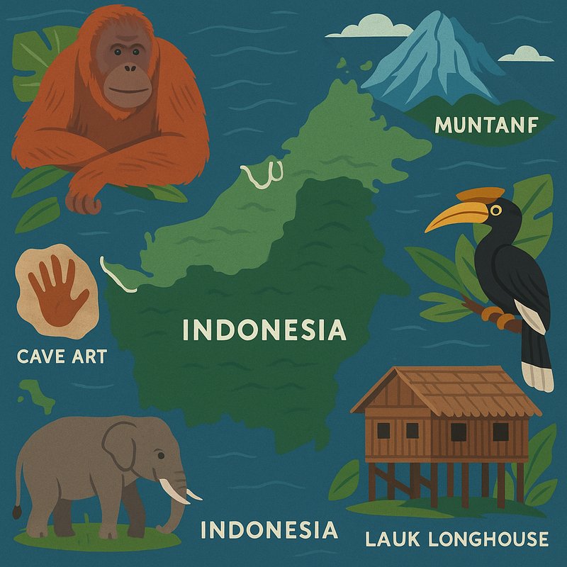 The Island of Three Nations