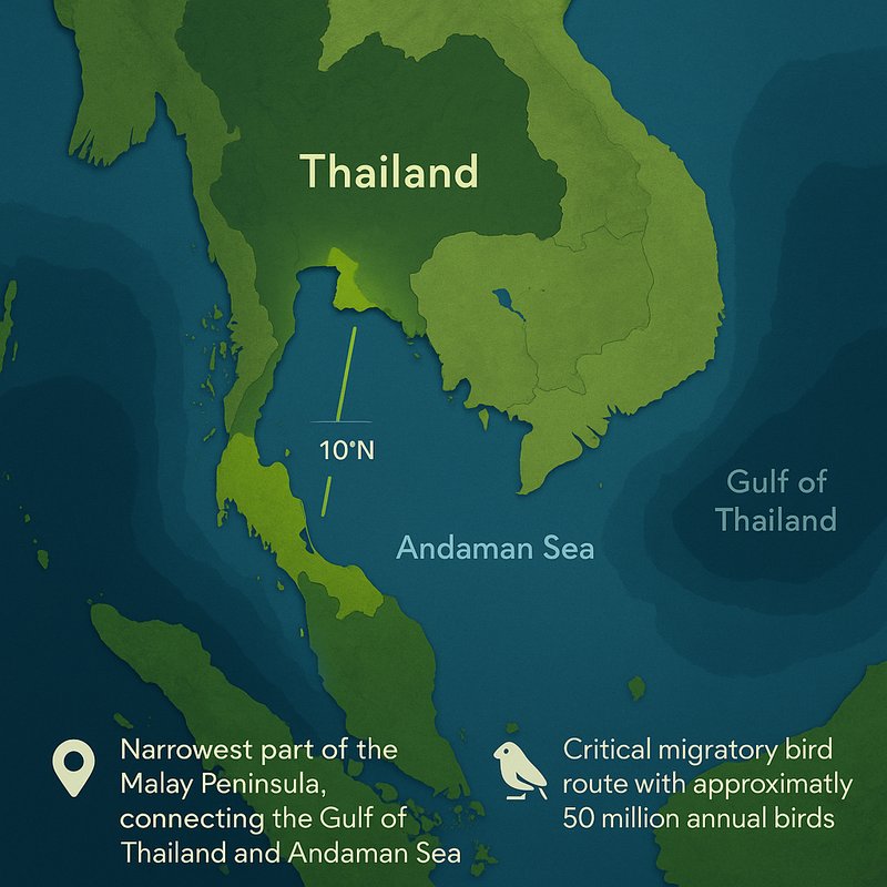 The Isthmus of Kra: Thailand's Geography
