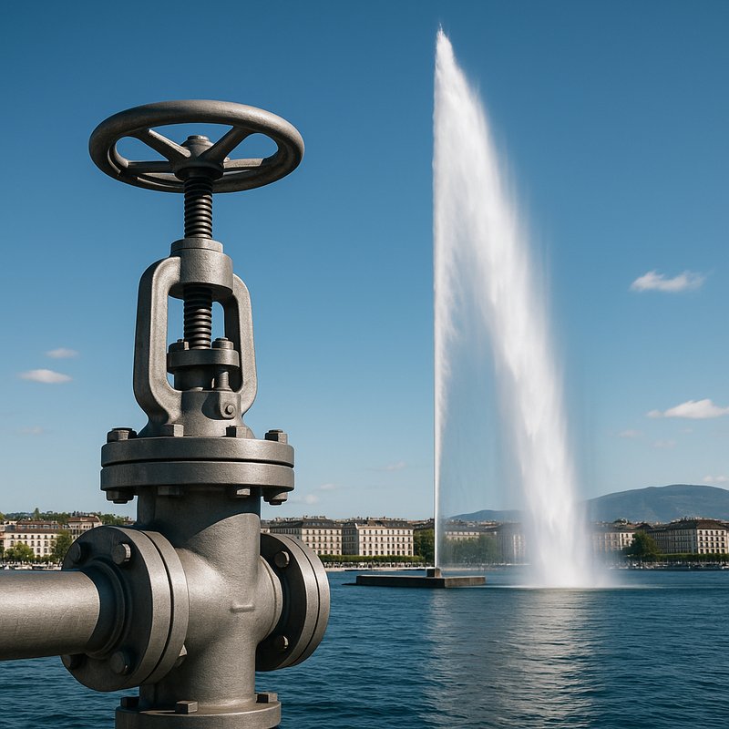 The Jet d'Eau: A Pressure Valve Landmark