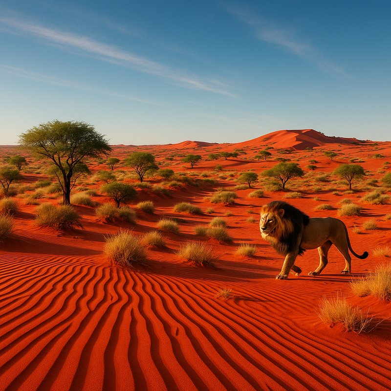 The Kalahari: The Red Sands of the South
