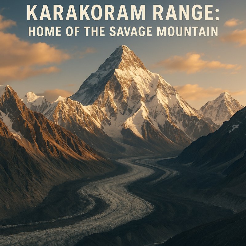 The Karakoram Range: Home of the Savage Mountain