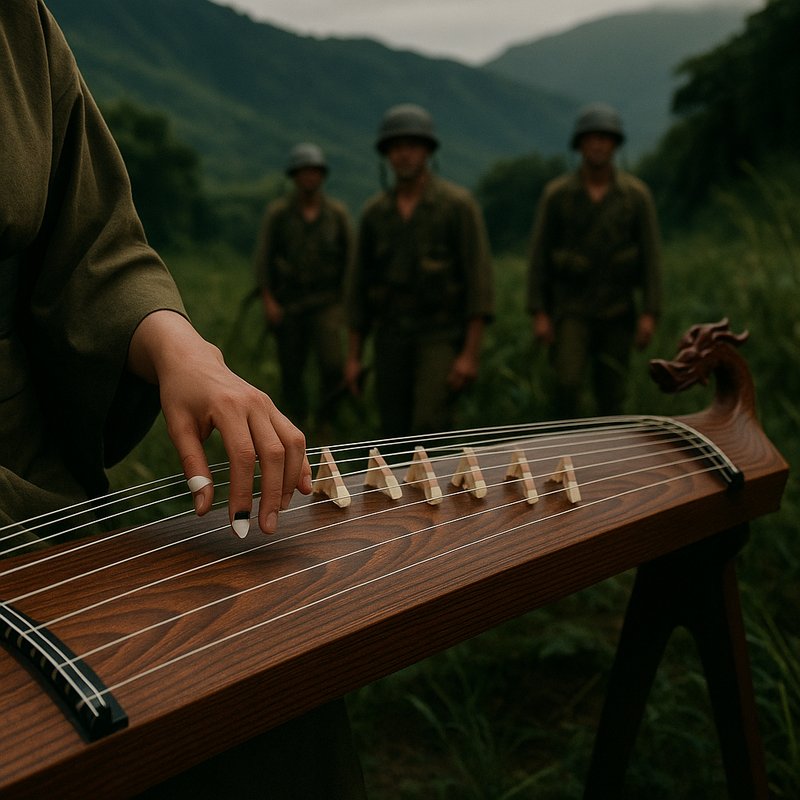 The Koto in 'The Thin Red Line'