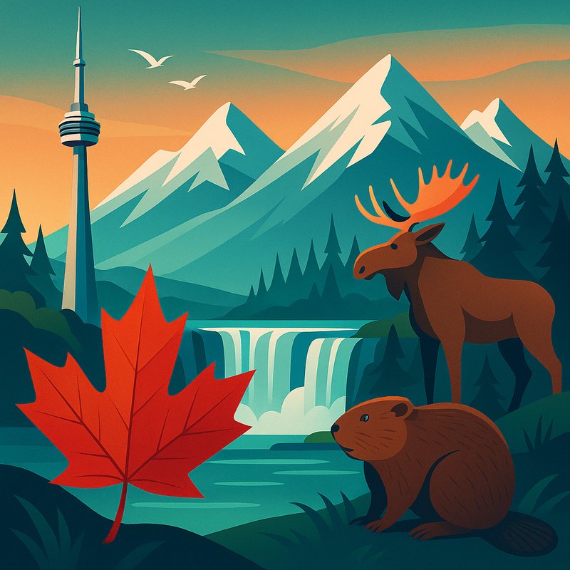 The Land of the Maple Leaf: Canada