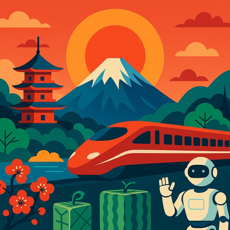 The Land of the Rising Sun: Japan