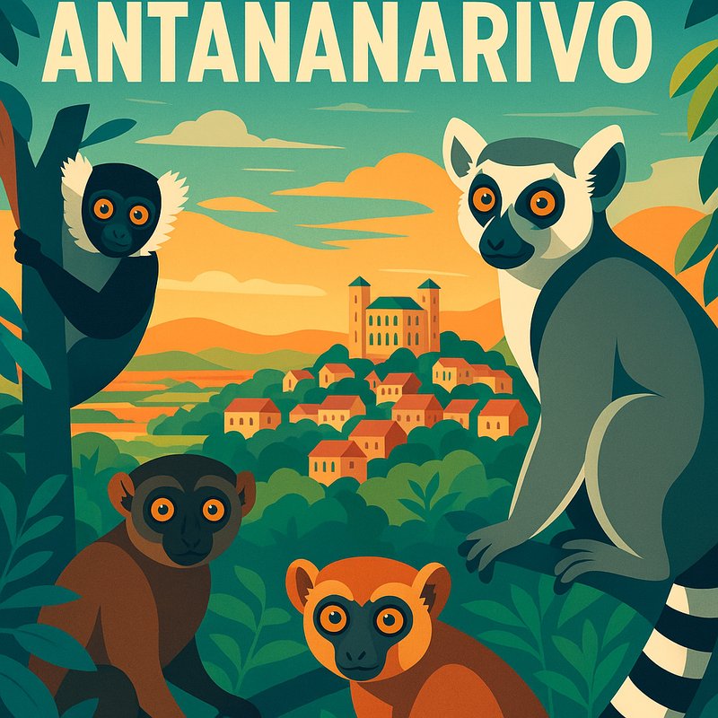 The Lemur Capital of the World: Antananarivo
