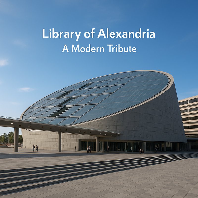 The Library of Alexandria: A Modern Tribute
