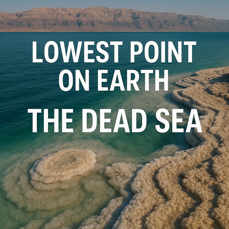 The Lowest Point on Earth: The Dead Sea